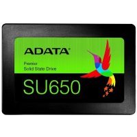 SSD накопитель A-Data Ultimate SU650 512ГБ, 2.5", SATA III, SATA SU650 ASU650SS-512GT-R 512GB