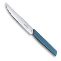 Нож кухонный Victorinox Swiss Modern (6.9006.122) стальной столовый для стейка лезв.120мм прямая зат 6.9006.122