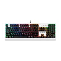 Клавиатура A4TECH Bloody B810RC, USB, белый + черный [b810rc ( white )] B810RC ( WHITE )