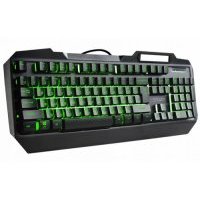 Клавиатура Harper H00002281 USB, 104 клавиши (мультимедийных 12/анти-гостинг на 19), LED подсветка, WinXP/2000/Vista/7/8.x/10/Mac OS, 1.5м GKB-20