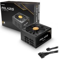 Блок питания ATX Chieftec Polaris, 1250W, 140mm fan, 80 plus Gold, full cable management Box PPS-1250FC