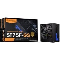 Блок питания ATX SilverStone 750W, 80 Plus Gold, 120mm fan, full modular, RTL ST75F-GS