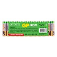 AA Батарейка GP Super Alkaline 15А LR6, 20 шт. 15A-B20