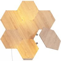 Система умного освещения Nanoleaf (7 Panels) Elements Wood Look Hexagons Starter Kit EU