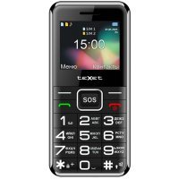 Телефон teXet TM-B319, 2 SIM, черный TM-B319 Black