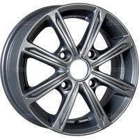Колесный диск КиК Флэш 5xR13 4x98 ET35 DIA58.5 Флэш 5x13/4x98 D58.5 ET35 Dark_platinum