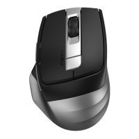 Мышь A4TECH Fstyler FB35C, оптическая, беспроводная, USB, серый и черный [fb35c smoky grey] FB35C SMOKY GREY