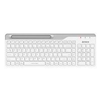 Клавиатура A4TECH Fstyler FBK25, USB, Bluetooth/Радиоканал, белый серый [fbk25 white] FBK25 WHITE