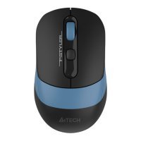Мышь A4TECH Fstyler FB10C, оптическая, беспроводная, USB, черный и синий [fb10c ash blue] FB10C ASH BLUE