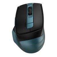 Мышь A4TECH Fstyler FB35C, оптическая, беспроводная, USB, зеленый и черный [fb35c midnight green] FB35C MIDNIGHT GREEN