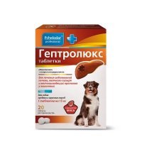 Гептролюкс таб. для собак средних и крупных пород 20шт 