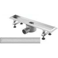 Душевой лоток RGW Shower Drain SDR-01-E1 21210180-01 с решеткой Хром