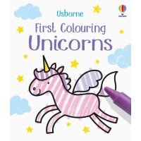 First Colouring Unicorns / Книга на Английском 