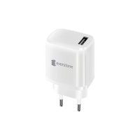 Зарядное устройство сетевое Everstone EV-AC-USBA10, белый 