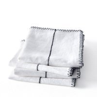 Комплект из 4 салфеток из Льна Tojos 40 x 40 см белый 