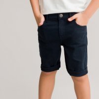 Бермуды Из джинсовой ткани 3-12 лет 5 синий 