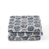 Комплект из 3 салфеток с LA REDOUTE INTERIEURS Рисунком Sabi 45 x 45 см синий