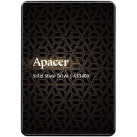 Накопитель SSD 2.5'' Apacer AS340X 480GB SATA 6Gb/s 3D NAND TLC 550/520MB/s MTBF 1.5M 280TBW AP480GAS340XC-1