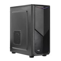 Корпус ATX AeroCool 4718009156791 черный, без БП, 2хUSB2.0, 1хUSB3.0, аудио TOMAHAWK S