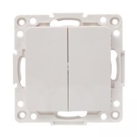 EYV10-123-10 EKF PROxima Стокгольм Механизм Выключателя 2-кл. 10А белый 