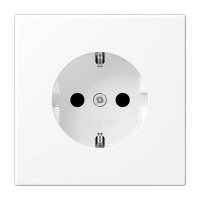 LS1520WWM JUNG LS 990 Белый матовый Розетка с заземлением, SCHUKO