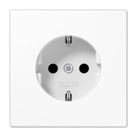 LS1521KIWW JUNG Розетка штепсельная Schuko 16A, 250V с защитой от детей
