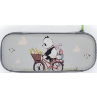 Пенал на молнии 1отд "ПАНДА НА ВЕЛОСИП.",14-057/07 14-057/07