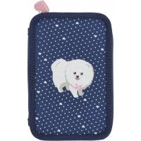 Пенал на молнии синий 1отд 200х130"ШПИЦ",14-050/05