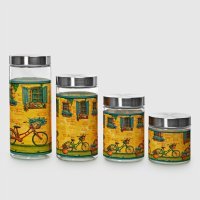 Банки для сыпучих продуктов Qingdao 4 шт