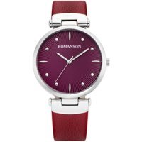 Женские часы Romanson . Коллекция Leather RL0B12LLW(WN)