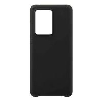Чехол силиконовый Alwio для Samsung Galaxy S21 Ultra soft touch чёрный 