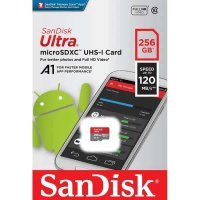 Карта памяти SanDisk MicroSDXC 256GB (SDSQUA4-256G-GN6MN) SDSQUA4-256G-GN6MN