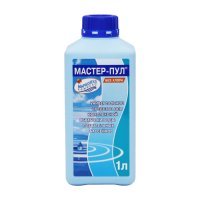 Маркопул Кемиклс Мастер-Пул Жидкое бесхлорное средство 4 в 1 для обеззараживания и очистки воды 1 л