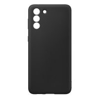 Чехол силиконовый Alwio для Samsung Galaxy S21 soft touch чёрный 