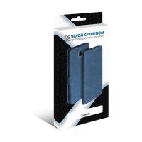 Чехол DF для Samsung Galaxy A02 Blue sFlip-85 sFlip-85