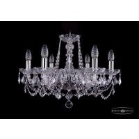 Люстра Bohemia Ivele 1402/6/195/Ni/Leafs