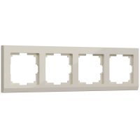 Рамка на 4 поста Werkel STARK W0041803 4690389161896 Stark слоновая кость W0041803