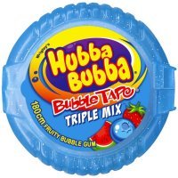 Жевательная резинка Hubba Bubba Mega Long клубника-черника-арбуз 