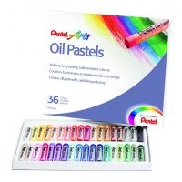Художественные краски Pentel Arts Пастель масляная 36 цветов PHN4-36