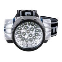 Camelion LED5323-19Mx (фонарь налобн, металлик,19 ультра ярк LED, 4 реж, 3XR03 в компл, пласт, блис) 5323-19MX