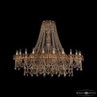 Люстра подвесная Bohemia Ivele Crystal 1411/24/530 G M777 