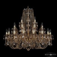 Люстра подвесная Bohemia Ivele Crystal 1402/16+8+4/300 G M721 
