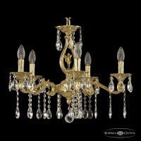 Люстра подвесная Bohemia Ivele Crystal 72402/5/175 A G FA5S 