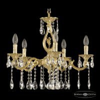 Люстра подвесная Bohemia Ivele Crystal 72401/5/175 A G FA5S 