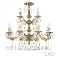 Люстра подвесная Bohemia Ivele Crystal 72102/8+4/210/2d A GB 