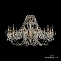 Люстра подвесная Bohemia Ivele Crystal 16106/12/360 GB 