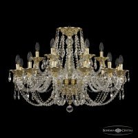 Люстра подвесная Bohemia Ivele Crystal 16106/12+6/300 G 