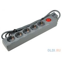 Сетевой фильтр Uniel Universal S-GSU5-5 GREY (UL-00001749) S-GSU5-5 GREY Universal