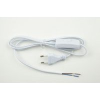 Сетевой шнур с вилкой и выключателем. 2А 500Вт 1.7м. Uniel UCX-C10/02A-170 WHITE (UL-00004428) 