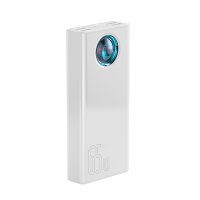 Внешний аккумуляторм Baseus Power Bank Amblight Digital Display Quick Charge 30000mAh White PPLG-A02 PPLG-A02